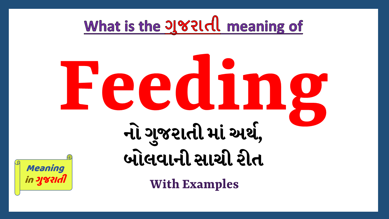 Feeding-meaning-in-gujarati